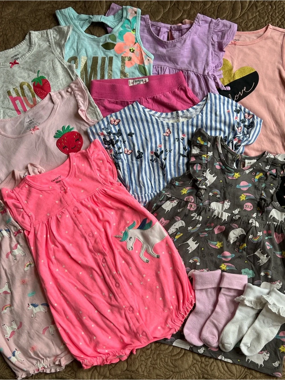 Carter’s 18 months Baby girl clothes bundle